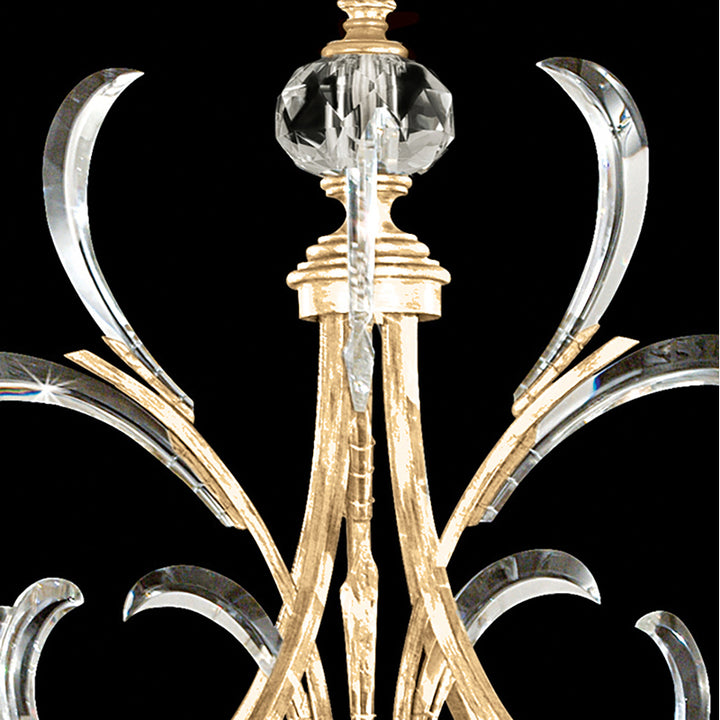 Beveled Arcs 44" Round Pendant