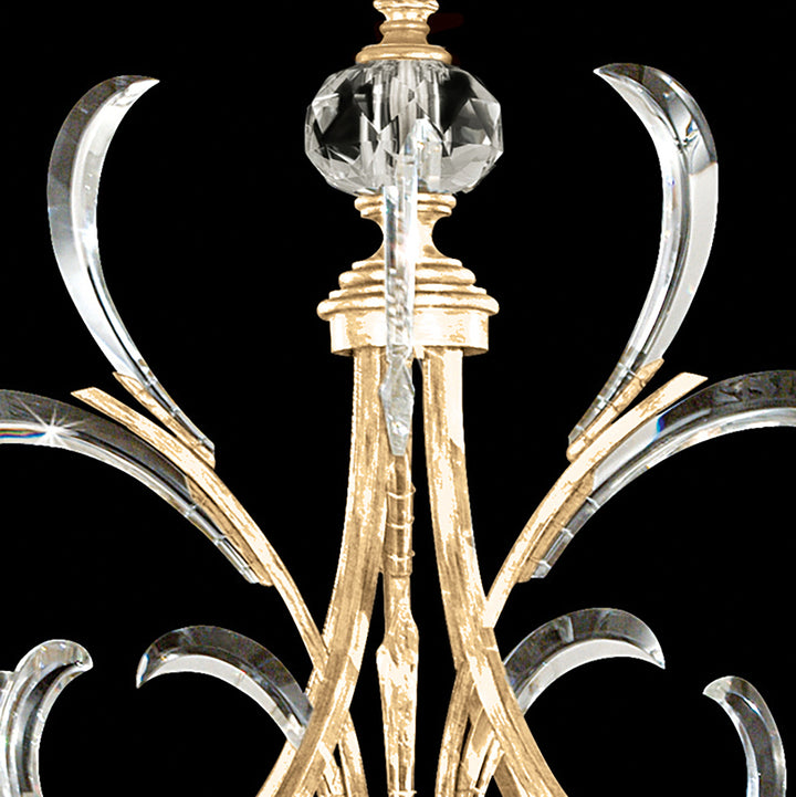Beveled Arcs 44" Round Pendant