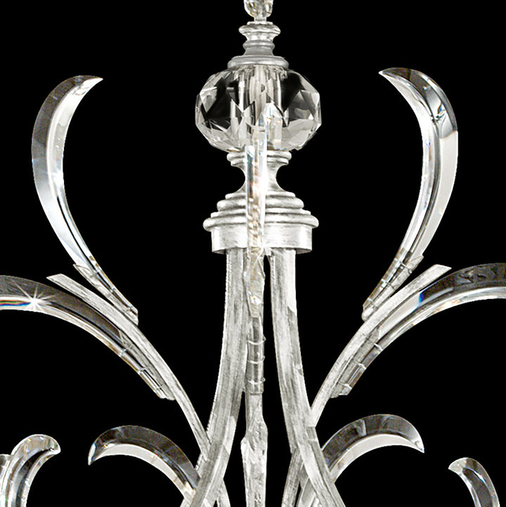 Beveled Arcs 44" Round Pendant