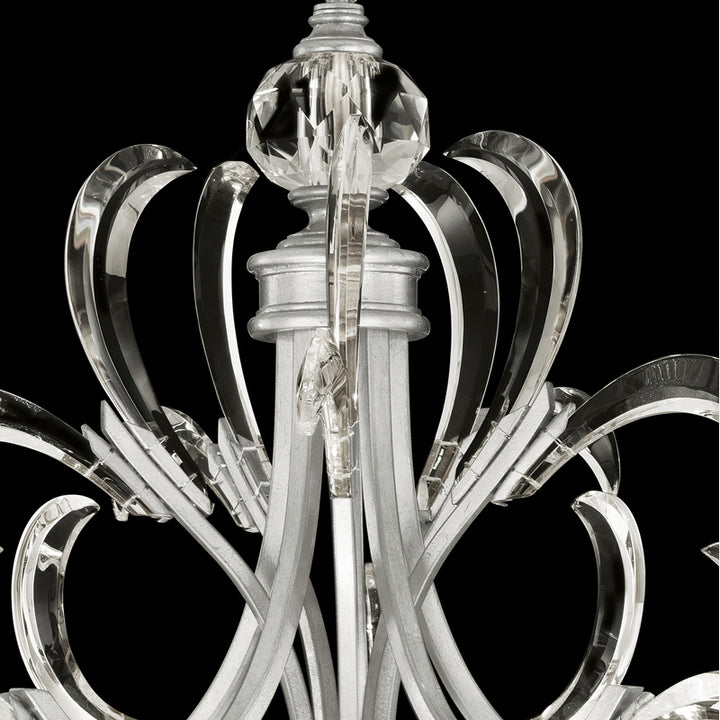 Beveled Arcs 32" Round Pendant
