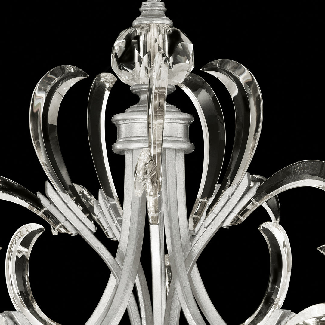 Beveled Arcs 32" Round Pendant