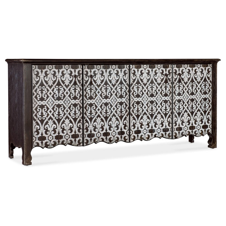 Americana - Entertainment Credenza - Dark Brown