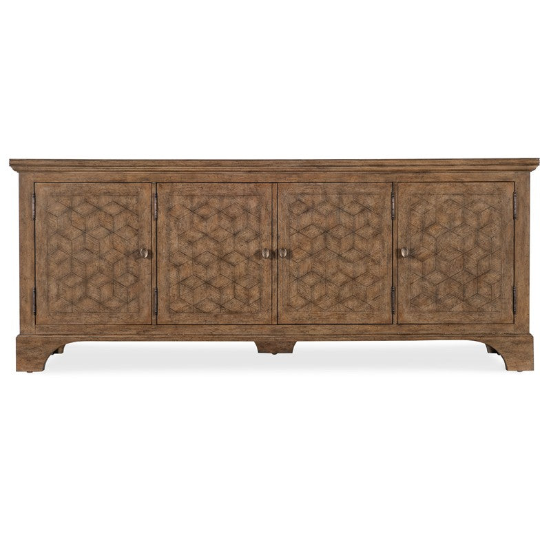 Americana - Entertainment Credenza - Light Brown