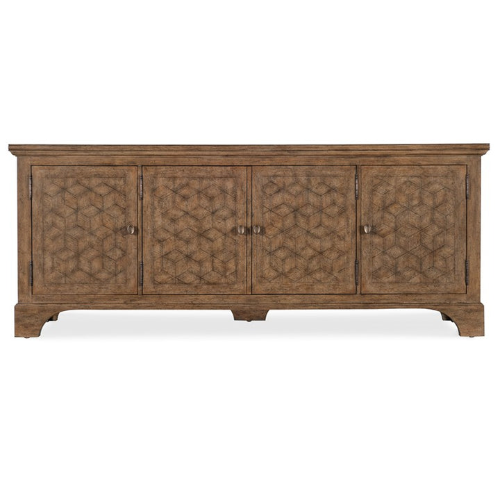 Americana - Entertainment Credenza - Light Brown
