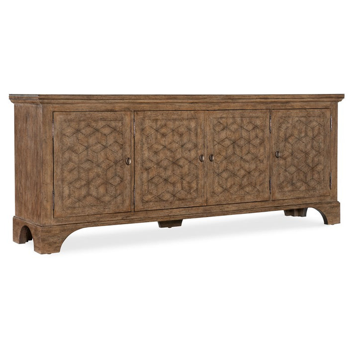 Americana - Entertainment Credenza - Light Brown