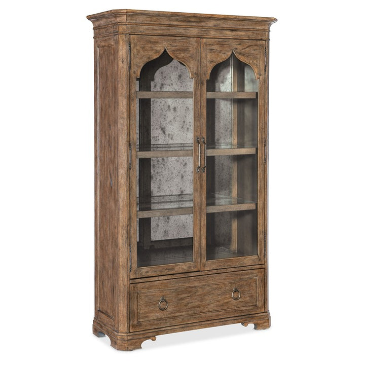 Americana - Display Cabinet - Light Brown