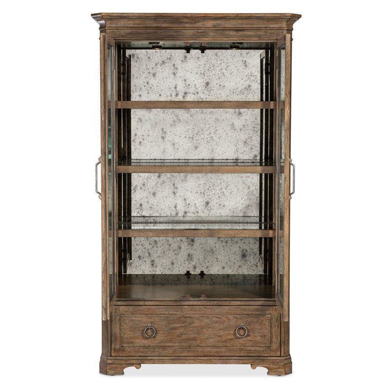Americana - Display Cabinet - Light Brown