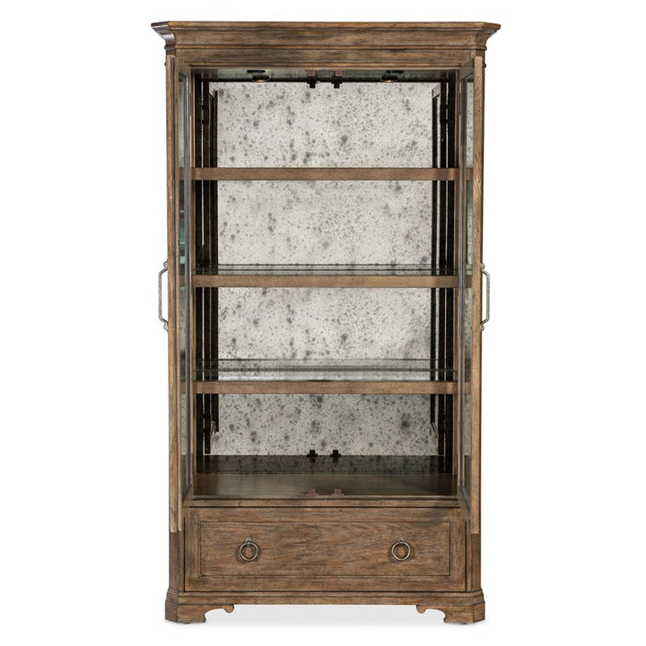 Americana - Display Cabinet - Light Brown