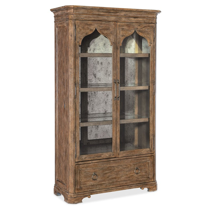 Americana - Display Cabinet - Light Brown