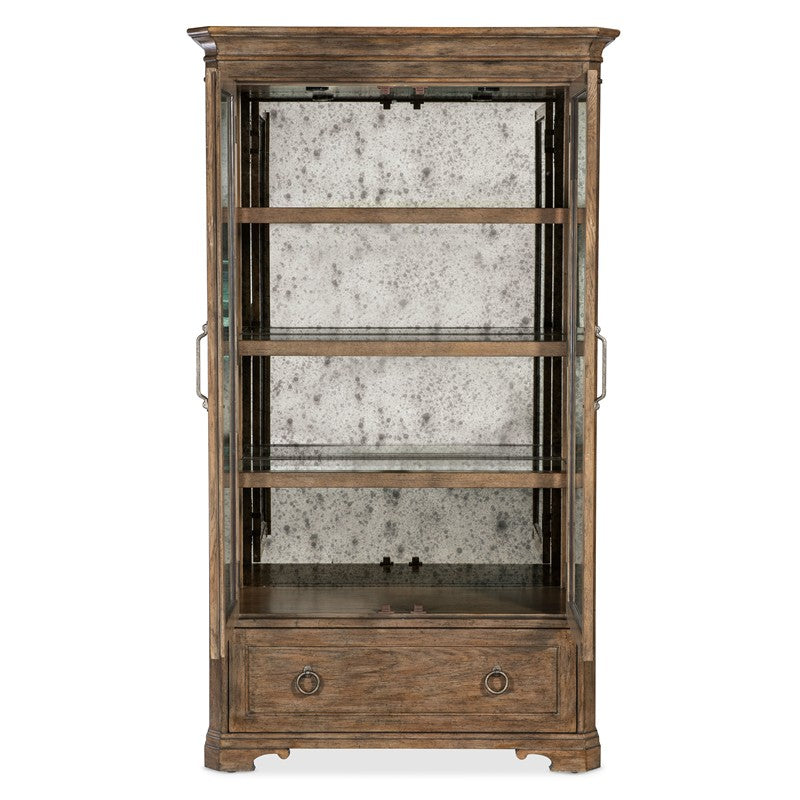 Americana - Display Cabinet - Light Brown