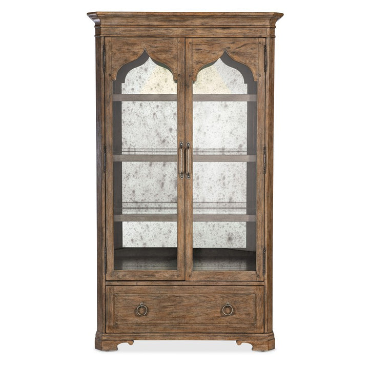Americana - Display Cabinet - Light Brown