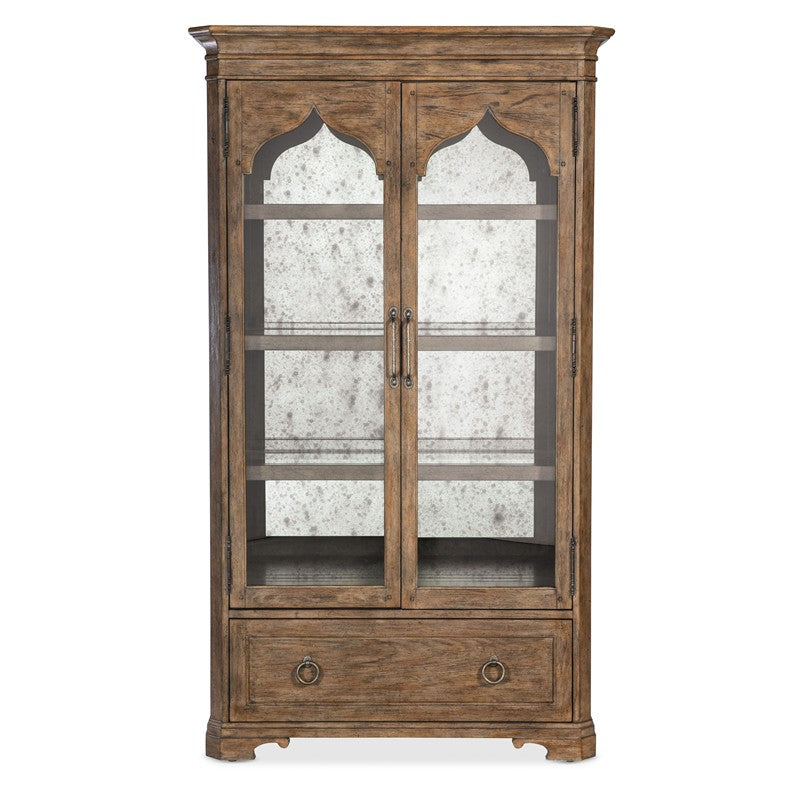 Americana - Display Cabinet - Light Brown