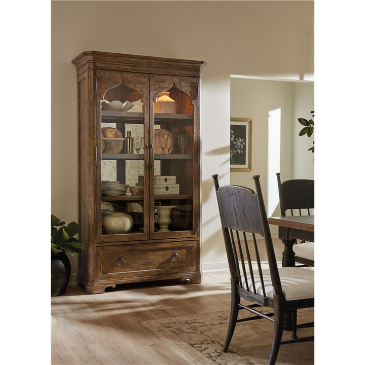 Americana - Display Cabinet - Light Brown