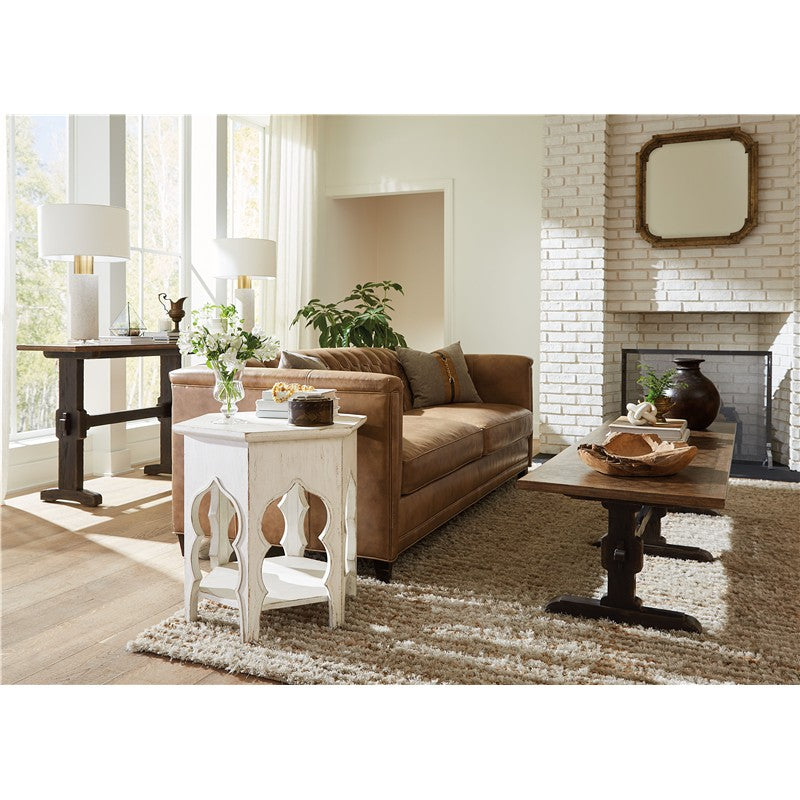 Americana - Trestle Console Table - Dark Brown