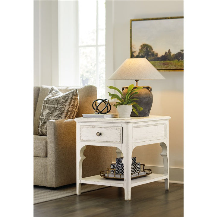 Americana - End Table - White