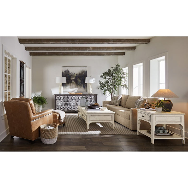 Americana - End Table - White