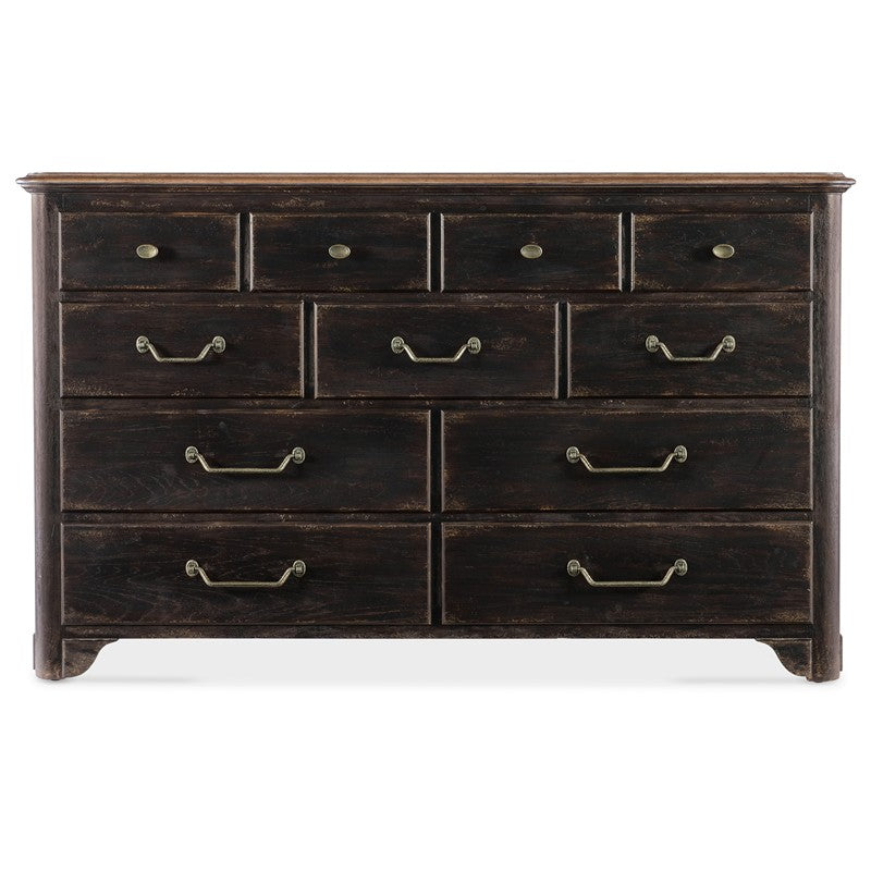 Americana - 68" Dresser - Dark Brown