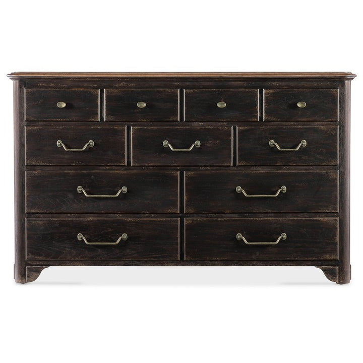 Americana - 68" Dresser - Dark Brown