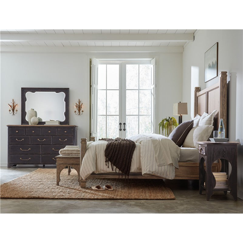 Americana - Landscape Mirror - Dark Brown
