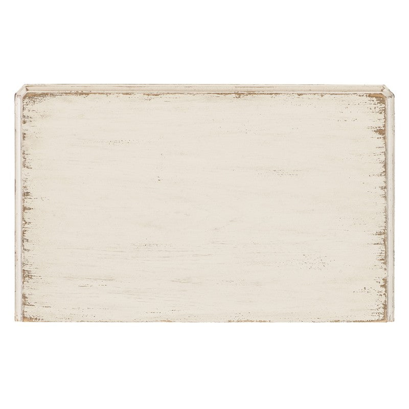 Americana - Three-Drawer Nightstand - White