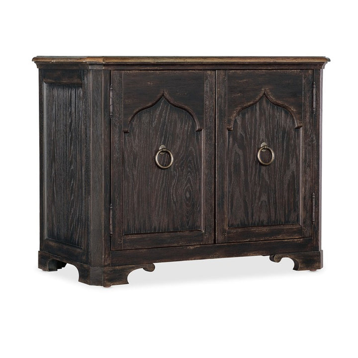 Americana - Two-Door Nightstand - Dark Brown