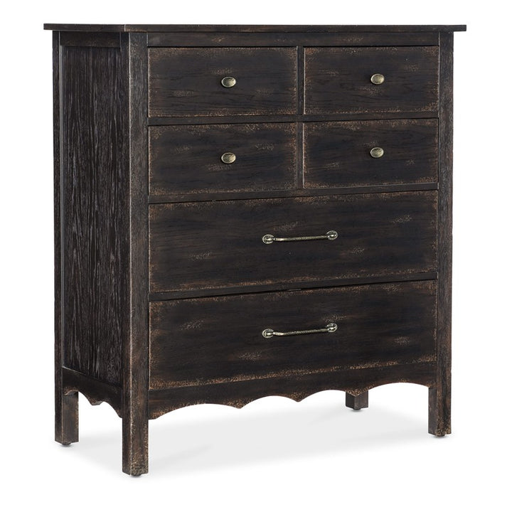 Americana - Six-Drawer Chest - Dark Brown