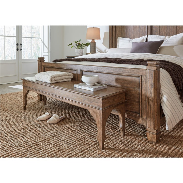 Americana - Bed Bench - Light Brown