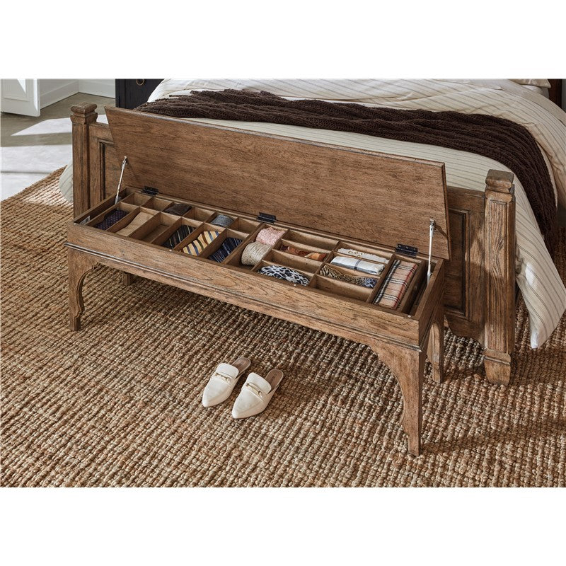 Americana - Bed Bench - Light Brown