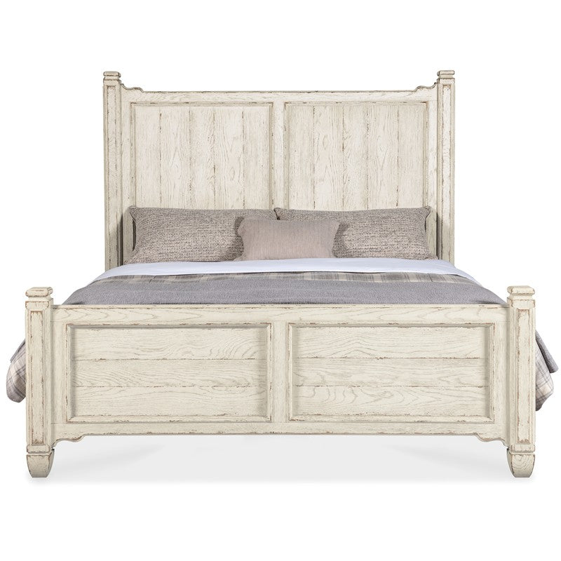 Americana - King Panel Bed - White