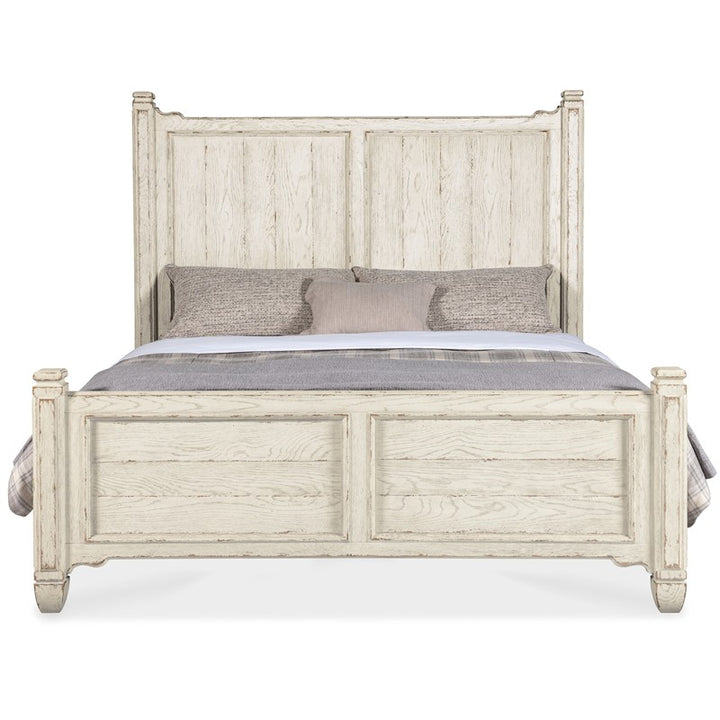 Americana - King Panel Bed - White