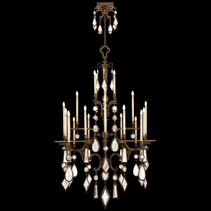 Encased Gems 53" Round Chandelier