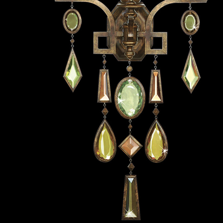 Encased Gems 49" Sconce