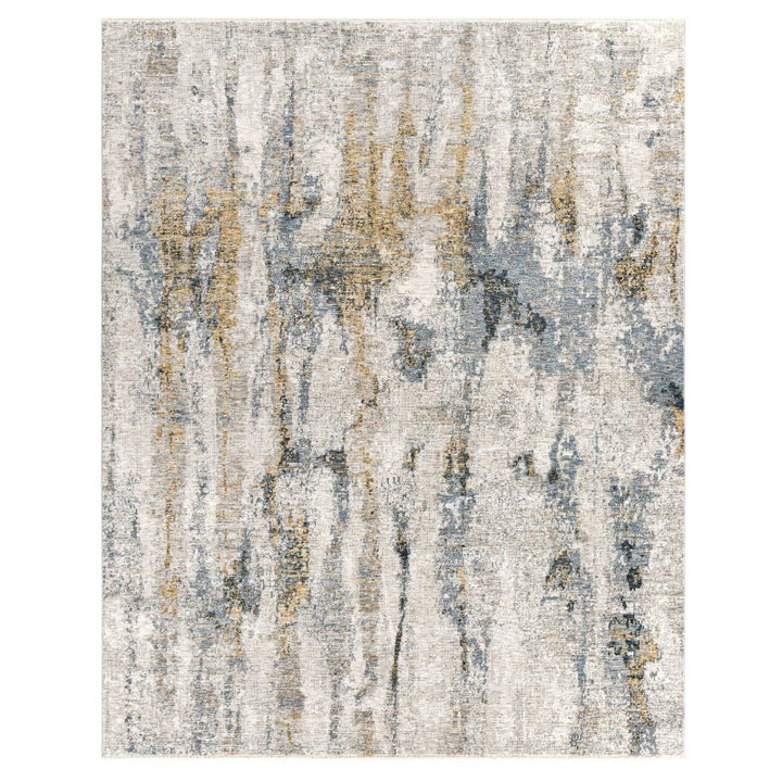 Ladoga - Modern 5 X 8 Rug - Pearl Silver