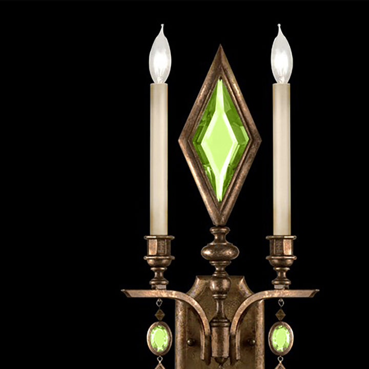 Encased Gems 29" Sconce