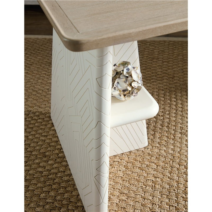 Commerce And Market - Effie Writing Table - White
