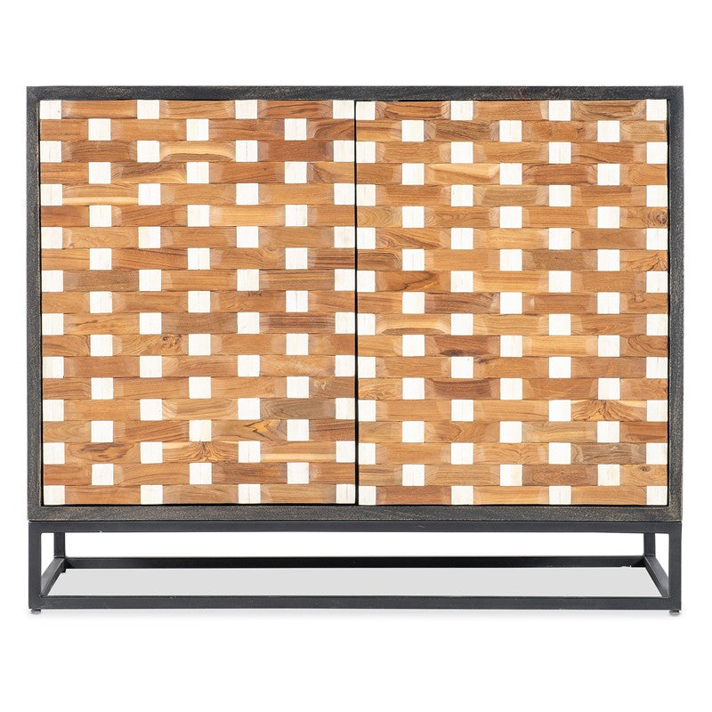 Commerce And Market - Weaver 2-Door Accent Chest - Dark Gray