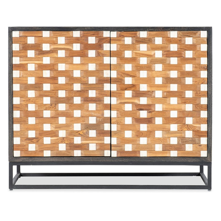 Commerce And Market - Weaver 2-Door Accent Chest - Dark Gray