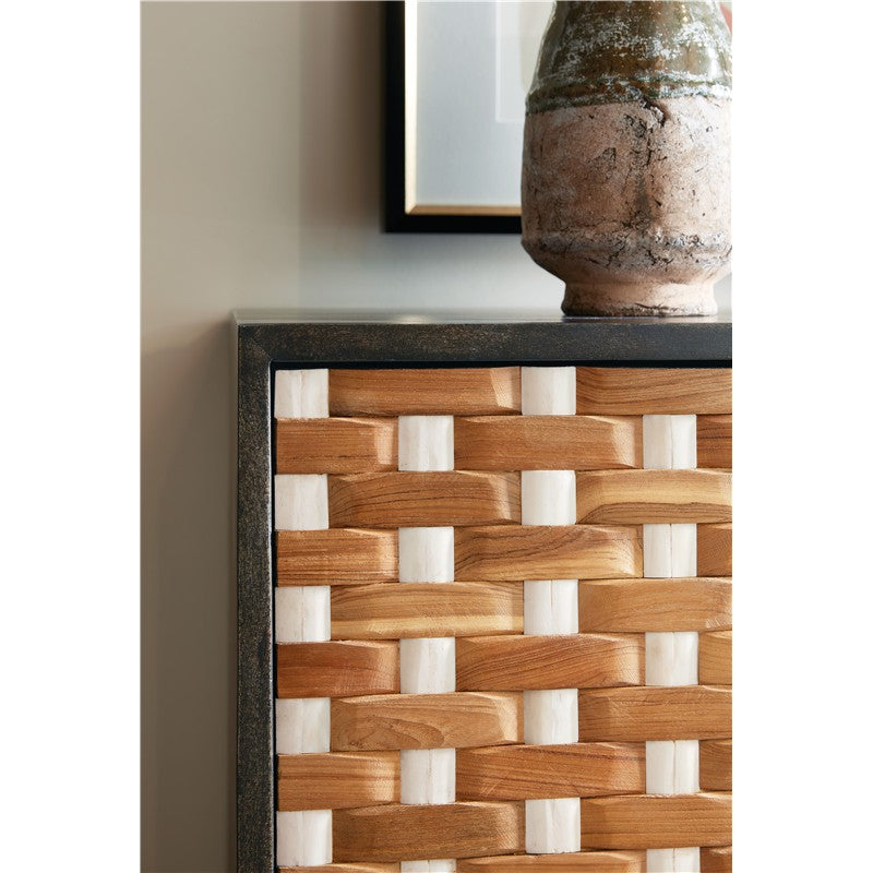 Commerce And Market - Weaver 2-Door Accent Chest - Dark Gray