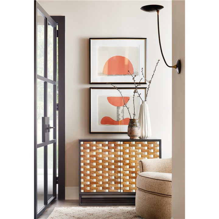 Commerce And Market - Weaver 2-Door Accent Chest - Dark Gray
