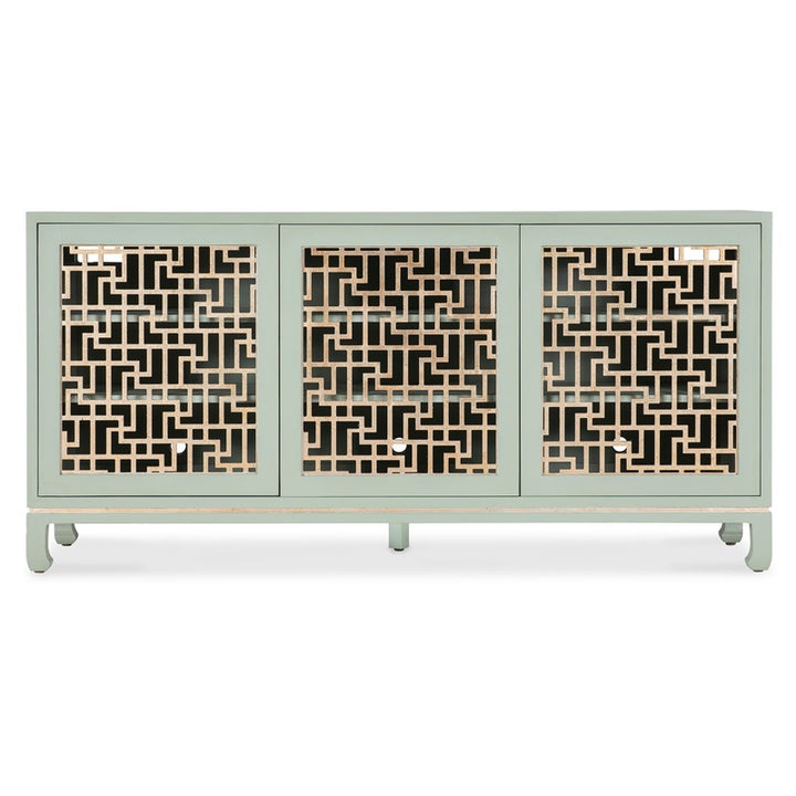 Commerce And Market - Trellis Entertainment Credenza - Light Blue