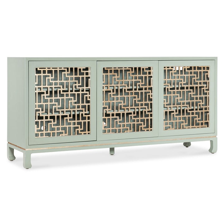 Commerce And Market - Trellis Entertainment Credenza - Light Blue