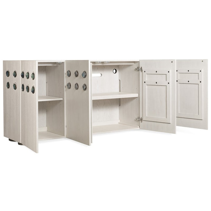 Commerce And Market - Pilea Entertainment Credenza - White
