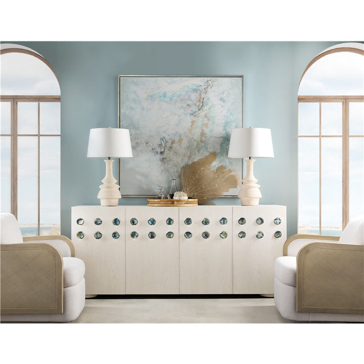 Commerce And Market - Pilea Entertainment Credenza - White
