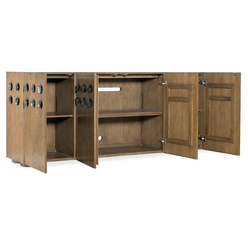 Commerce And Market - Pilea Entertainment Credenza - Light Brown