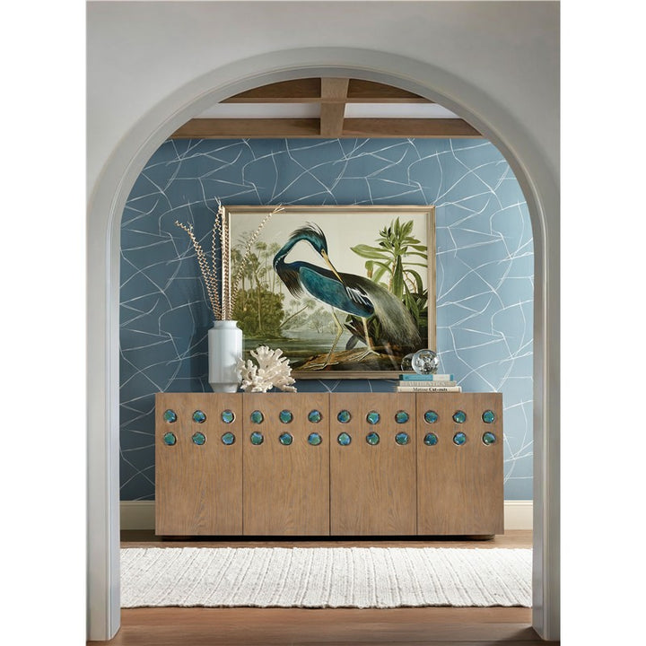 Commerce And Market - Pilea Entertainment Credenza - Light Brown