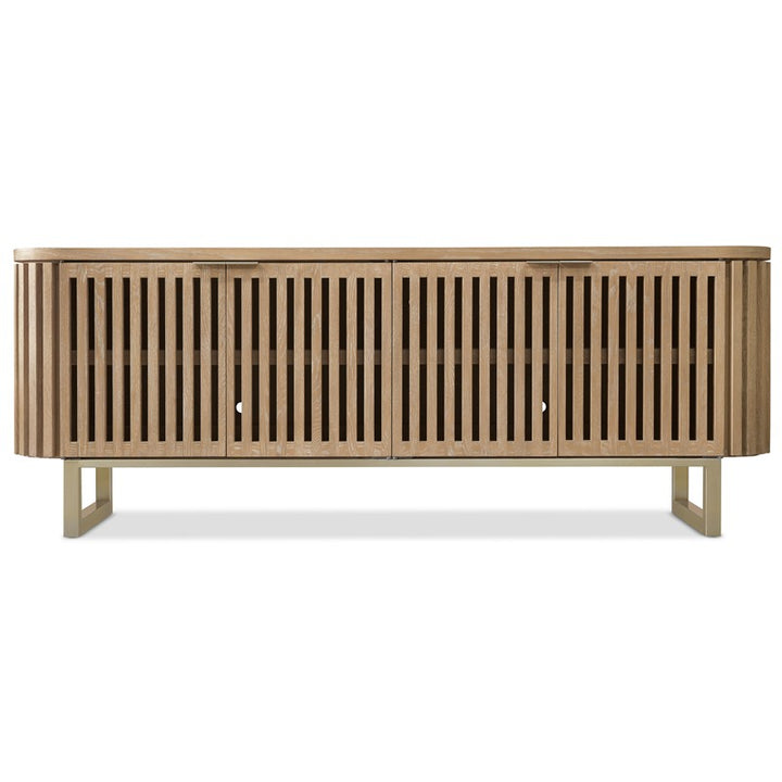 Commerce And Market - Easton Entertainment Console - Light Brown