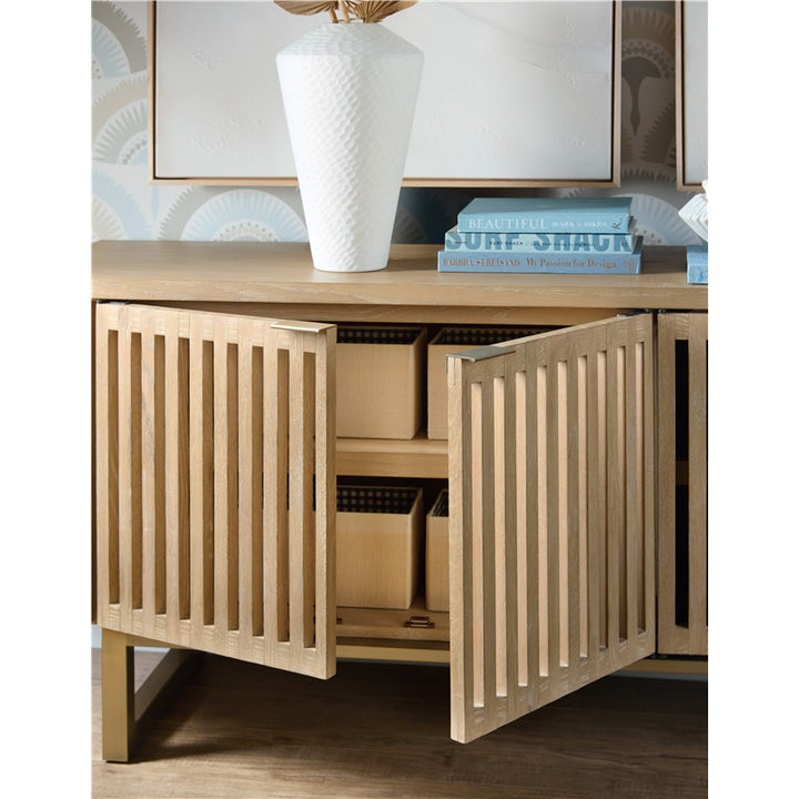 Commerce And Market - Easton Entertainment Console - Light Brown