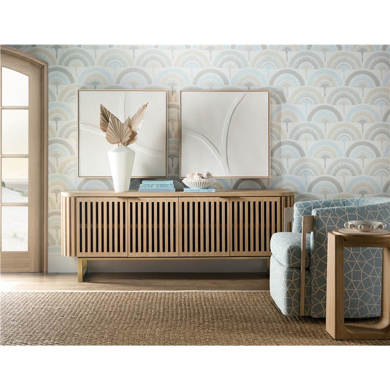 Commerce And Market - Easton Entertainment Console - Light Brown