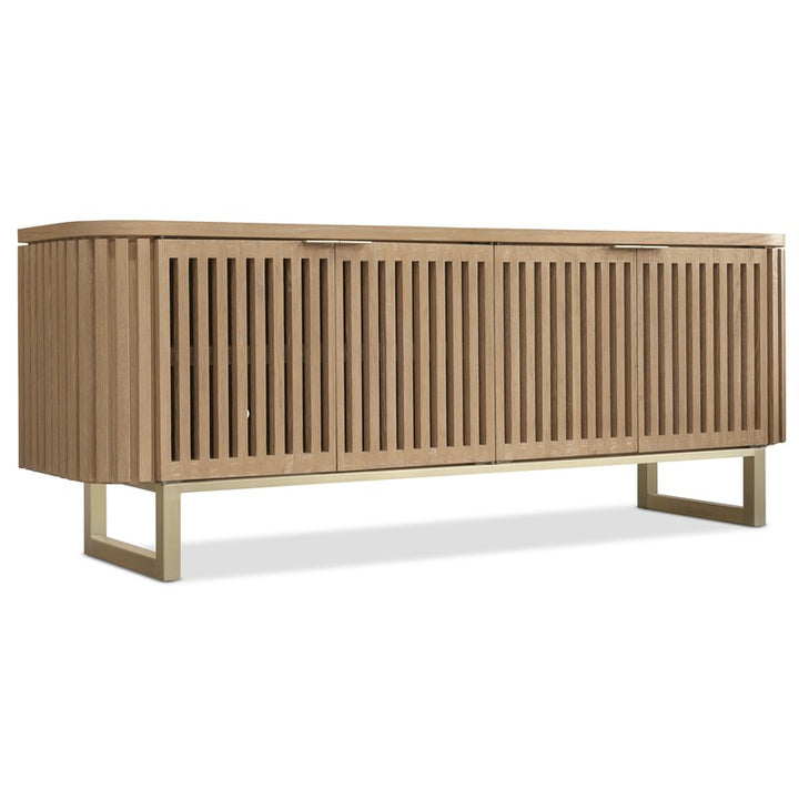 Commerce And Market - Easton Entertainment Console - Light Brown