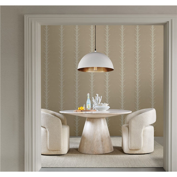 Commerce And Market - Madison Round Dining Table - White